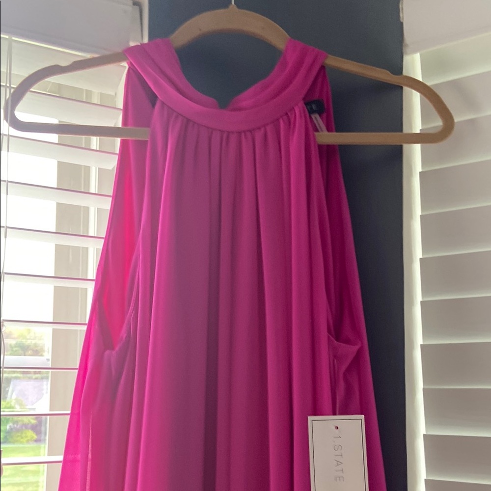 Pink Sleeveless dress/jumpsuit